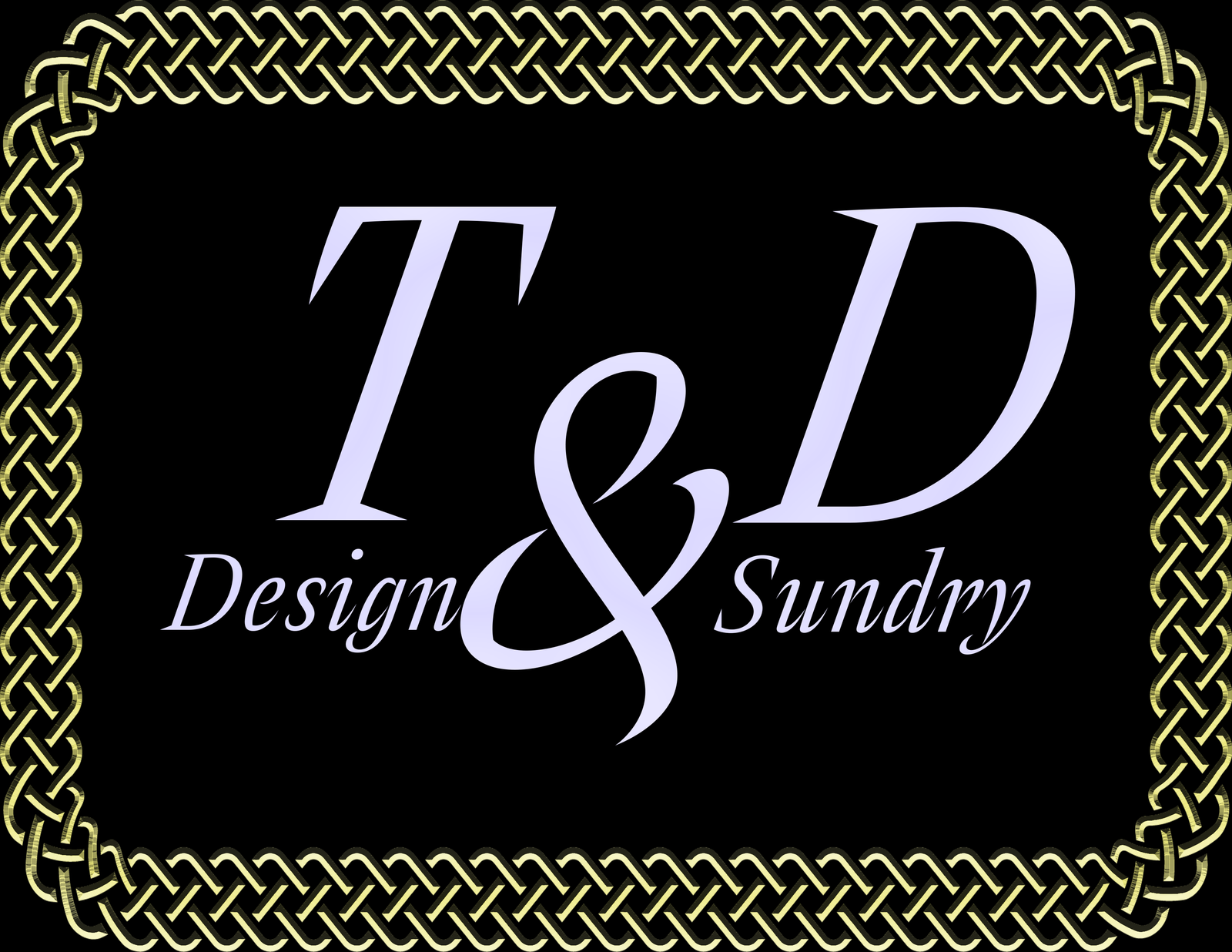 T&D Design & Sundry Celtic border logo