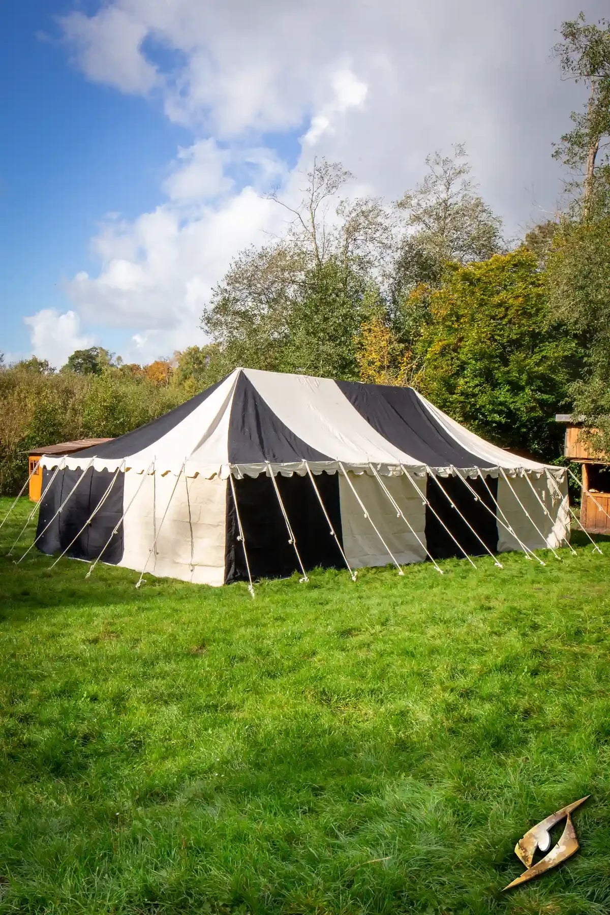 Full Encampment Setup – 6m x 12m Marquee Tent - T&D Design & Sundry
