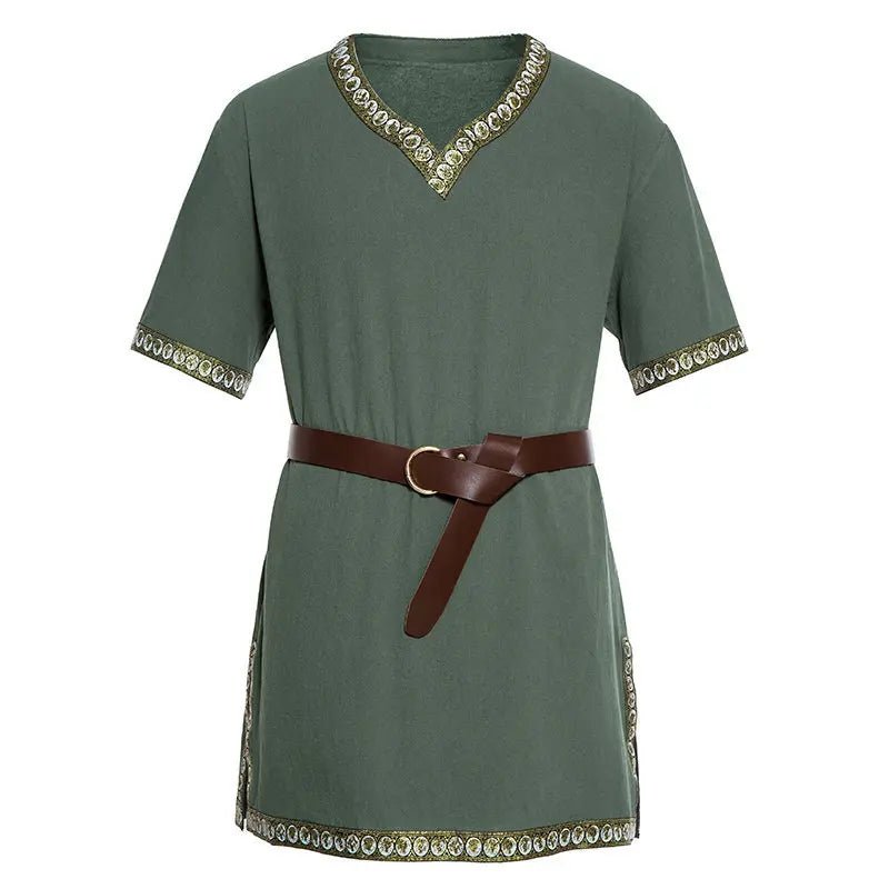 Good - Medieval Viking Tunic with Trim - T&D Design & Sundry