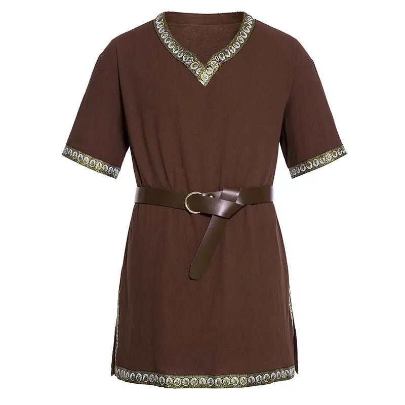 Good - Medieval Viking Tunic with Trim - T&D Design & Sundry