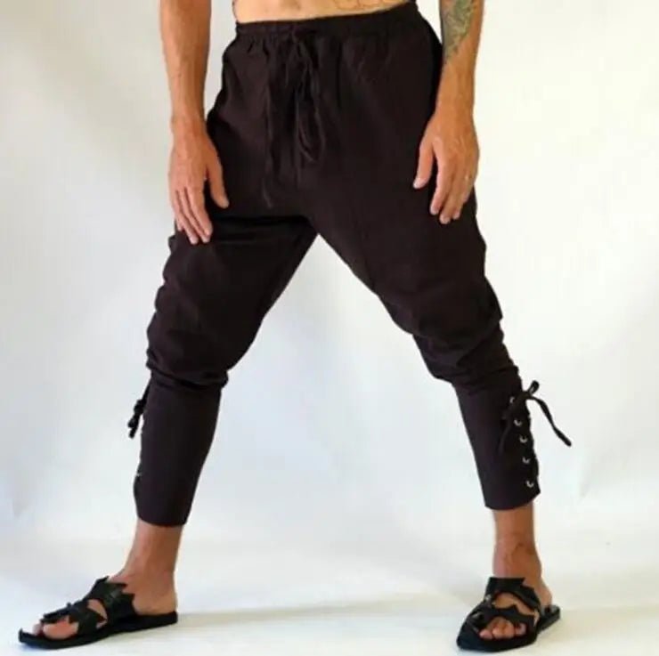 Good - Men’s Lace - Up Pirate Trousers - T&D Design & Sundry