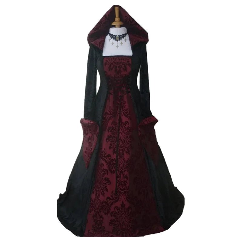 Good - Noble Hooded Jacquard Court Gown - T&D Design & Sundry