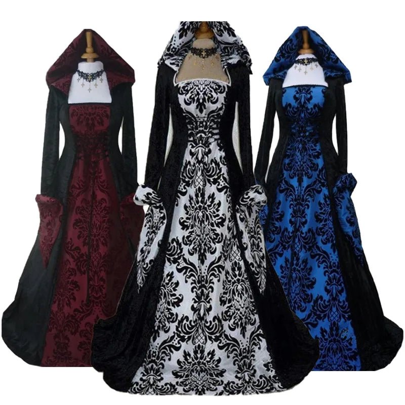 Good - Noble Hooded Jacquard Court Gown - T&D Design & Sundry