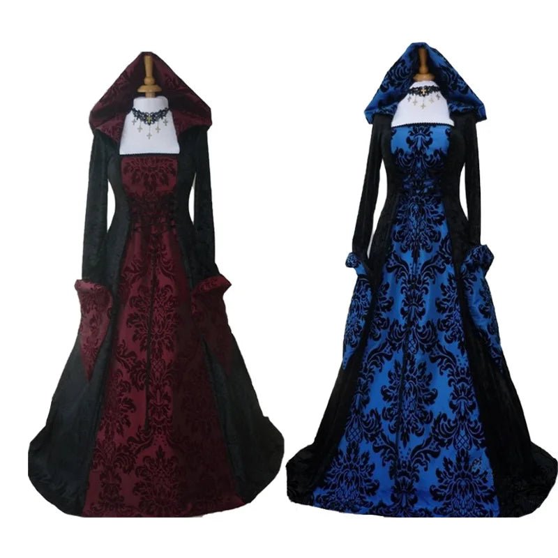 Good - Noble Hooded Jacquard Court Gown - T&D Design & Sundry