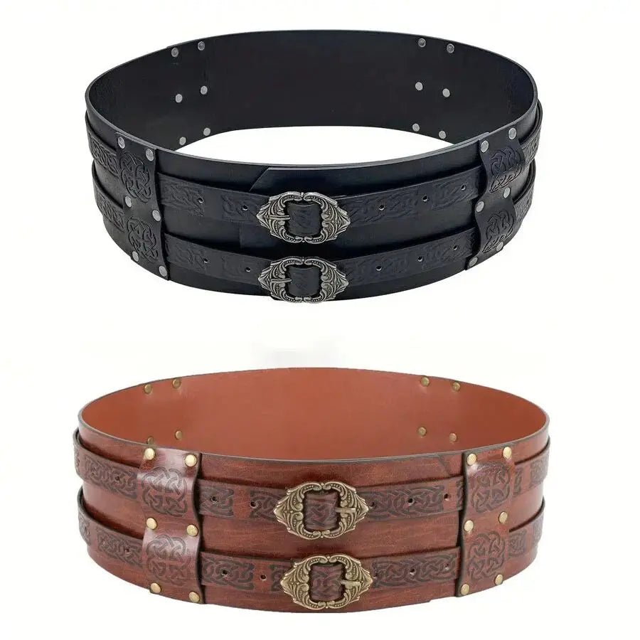 Good: Raider’s First Belt – Faux Leather Viking Kidney Belt for the Budget Berserkers - T&D Design & Sundry