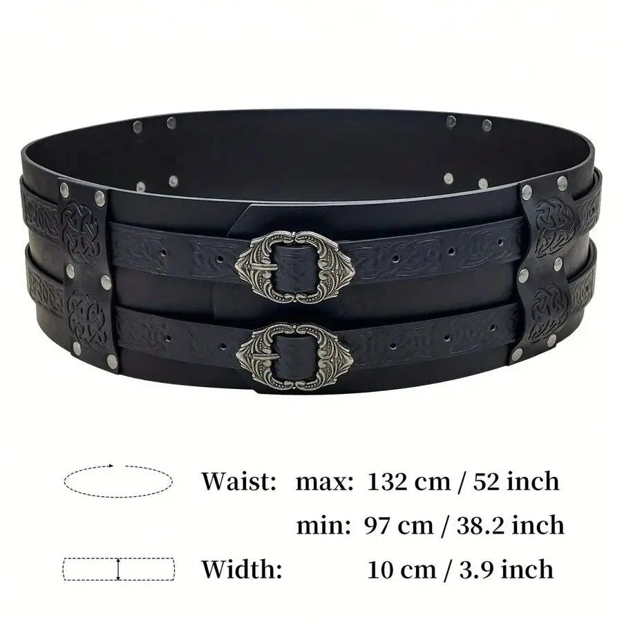 Good: Raider’s First Belt – Faux Leather Viking Kidney Belt for the Budget Berserkers - T&D Design & Sundry