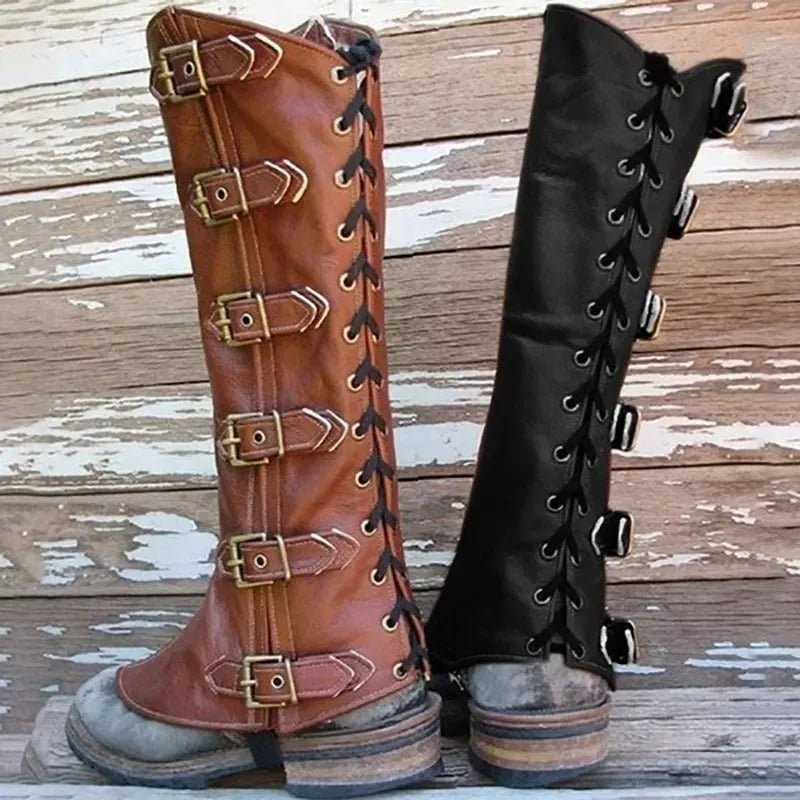 Good: Rogue’s Budget Boot Gaiters – Faux Leather Pirate Style for First - Time Swashbucklers - T&D Design & Sundry