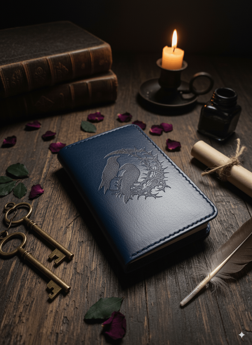 Handmade Leather Journal Cover – Heirloom Quality - T&D Design & Sundry