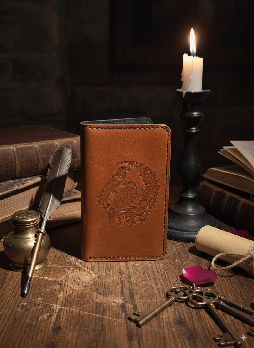 Handmade Leather Journal Cover – Heirloom Quality - T&D Design & Sundry