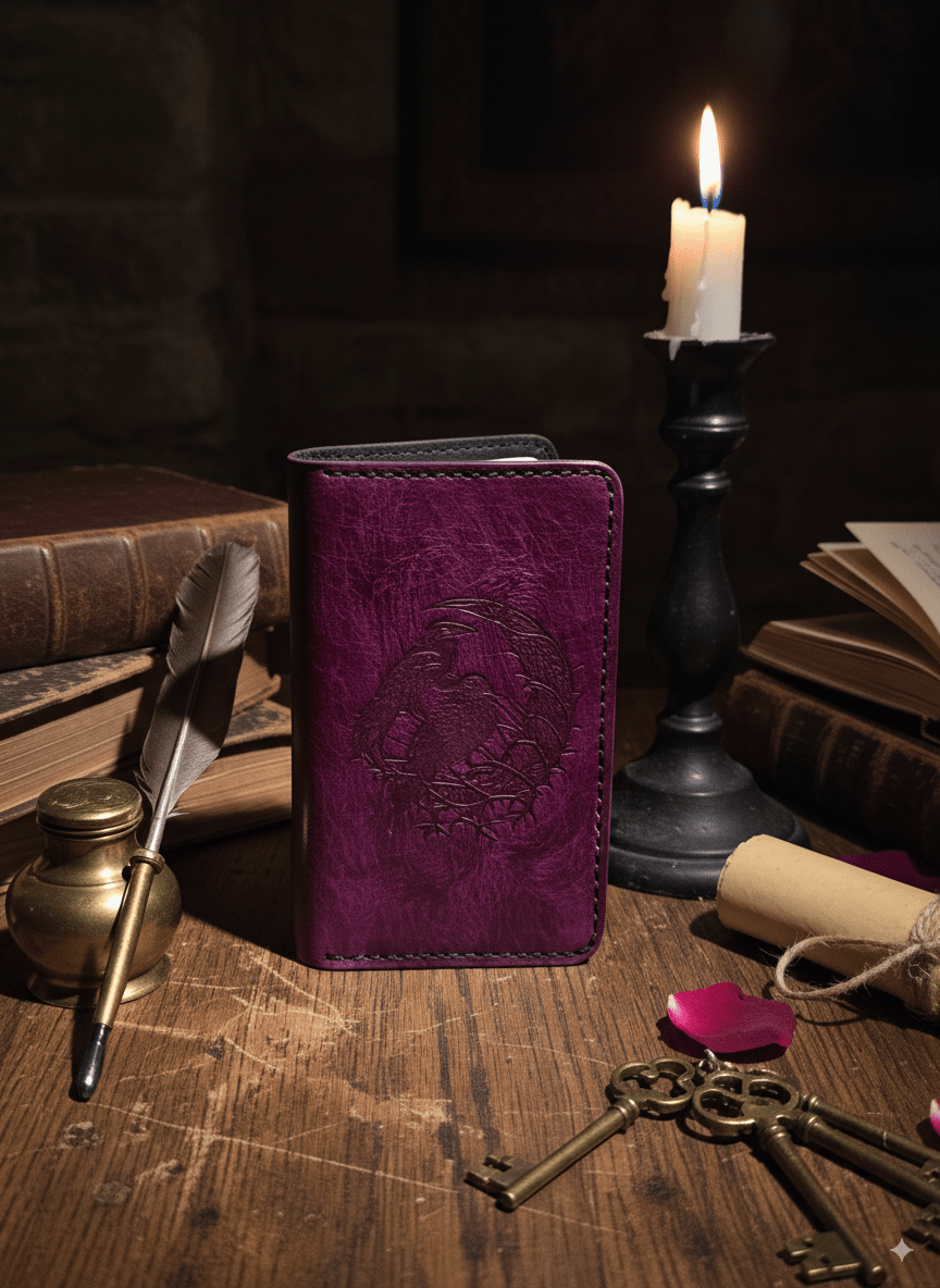Handmade Leather Journal Cover – Heirloom Quality - T&D Design & Sundry
