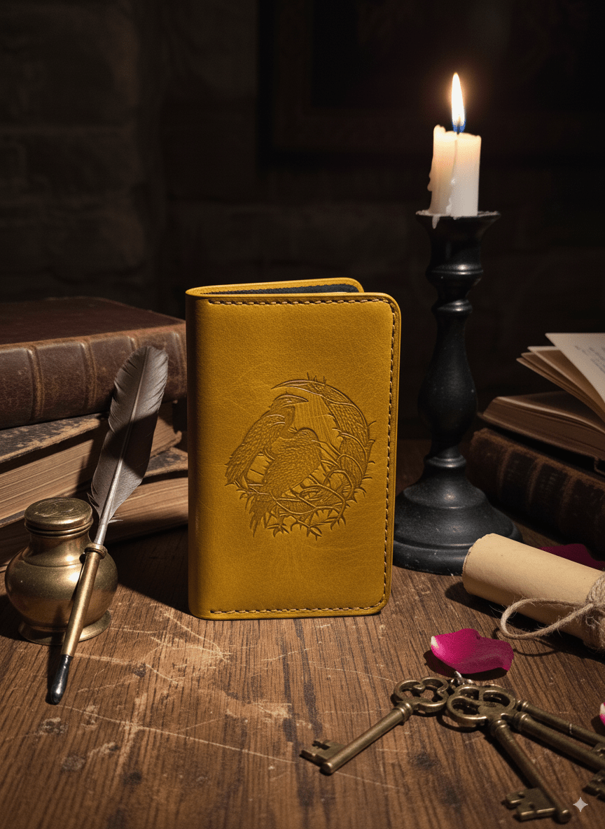 Handmade Leather Journal Cover – Heirloom Quality - T&D Design & Sundry