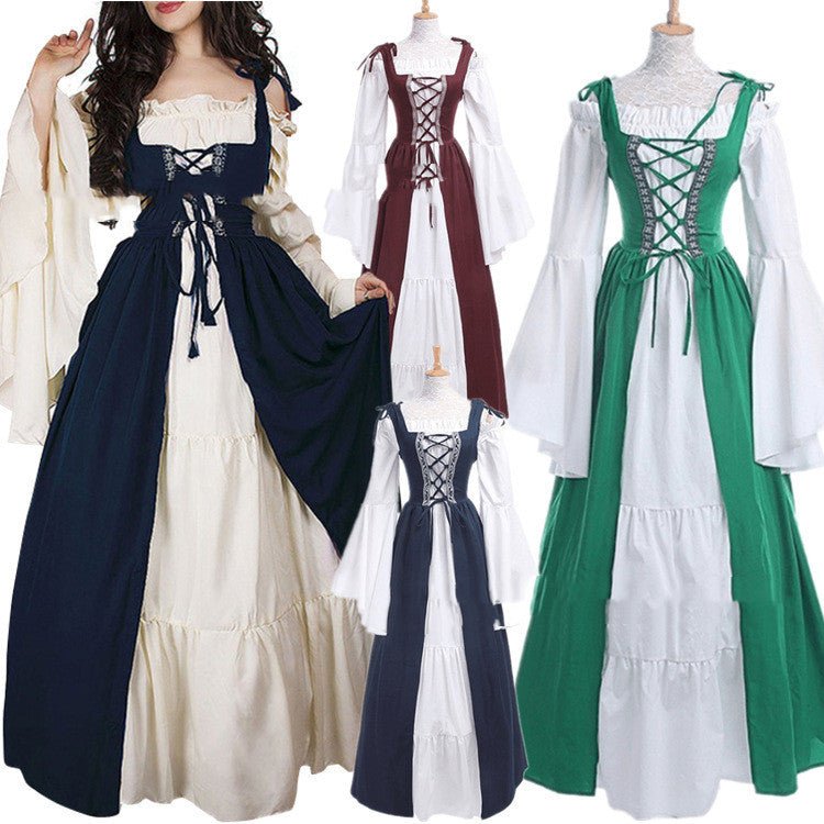 Medieval Costume Renaissance Palace Revival Vintage Dress - T&D Design & Sundry