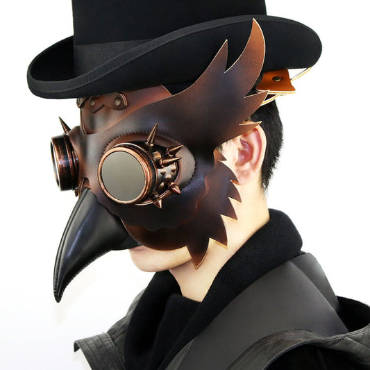 Steampunk Medieval Plague Beak Mask - T&D Design & Sundry