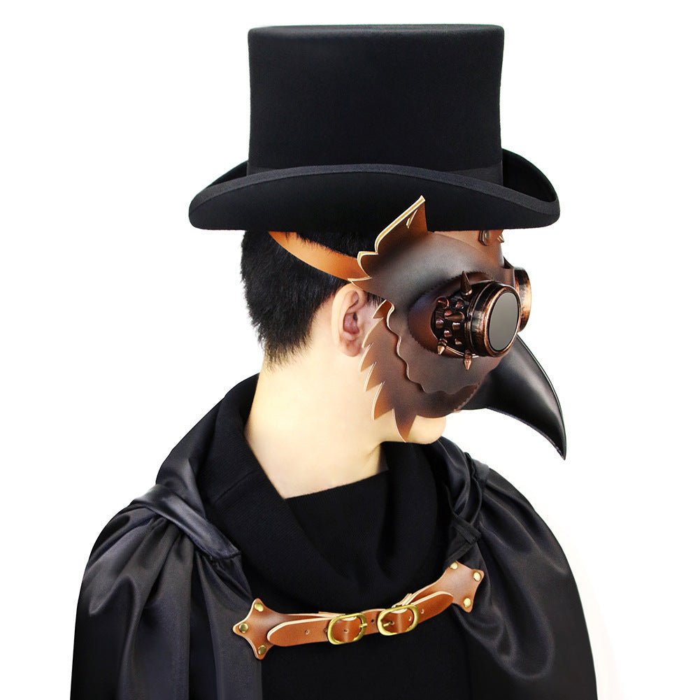 Steampunk Medieval Plague Beak Mask - T&D Design & Sundry