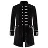 The Crimson Guard Coat – Gothic Military - Inspired Velvet Jacket - T&D Design & Sundry