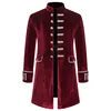 The Crimson Guard Coat – Gothic Military - Inspired Velvet Jacket - T&D Design & Sundry