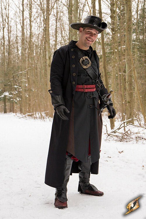 The Dread Captain’s Ensemble – Pirate Coat, Hat & Baldric Set - T&D Design & Sundry
