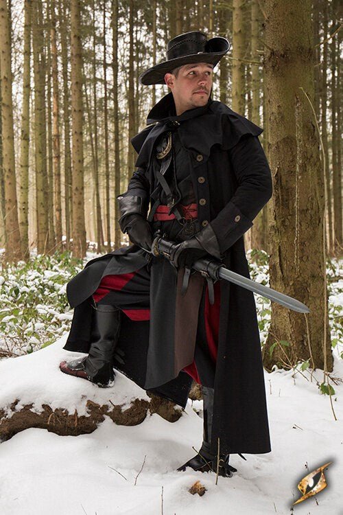 The Dread Captain’s Ensemble – Pirate Coat, Hat & Baldric Set - T&D Design & Sundry