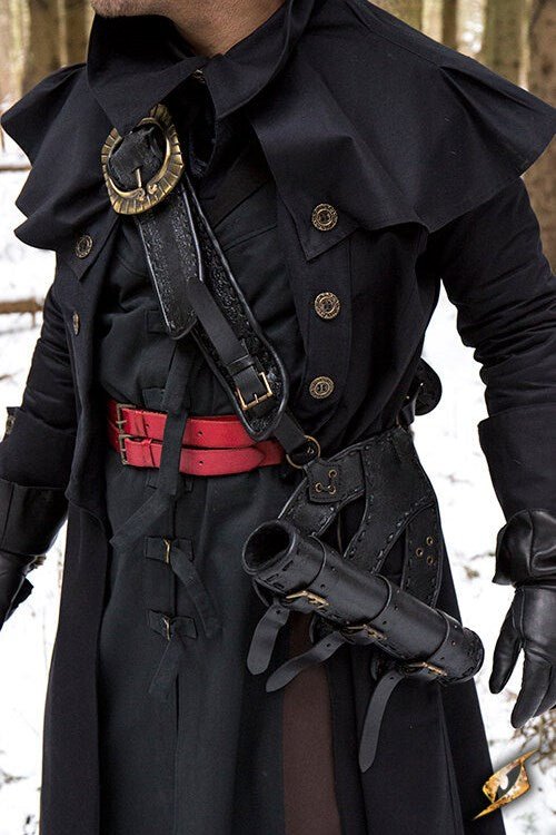 The Dread Captain’s Ensemble – Pirate Coat, Hat & Baldric Set - T&D Design & Sundry